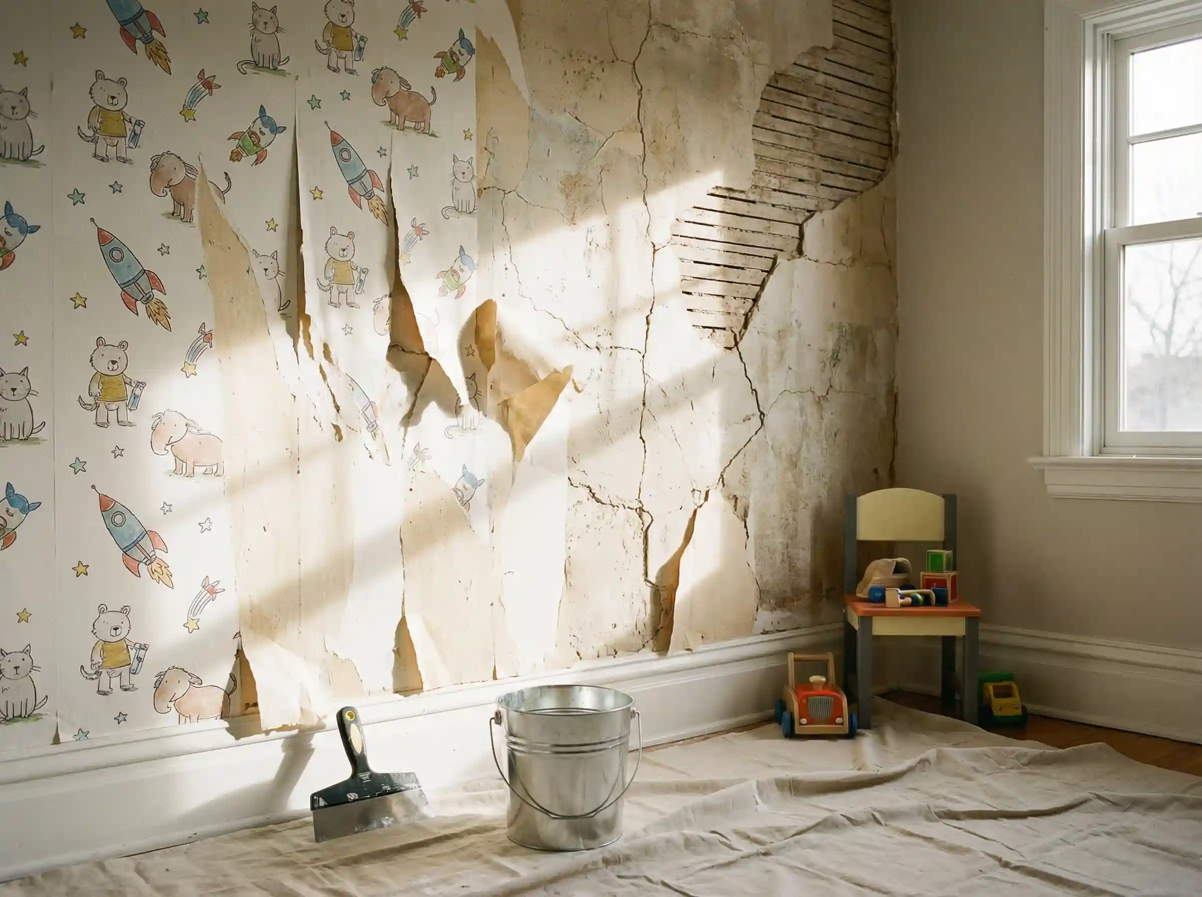 Wallpaper removal service